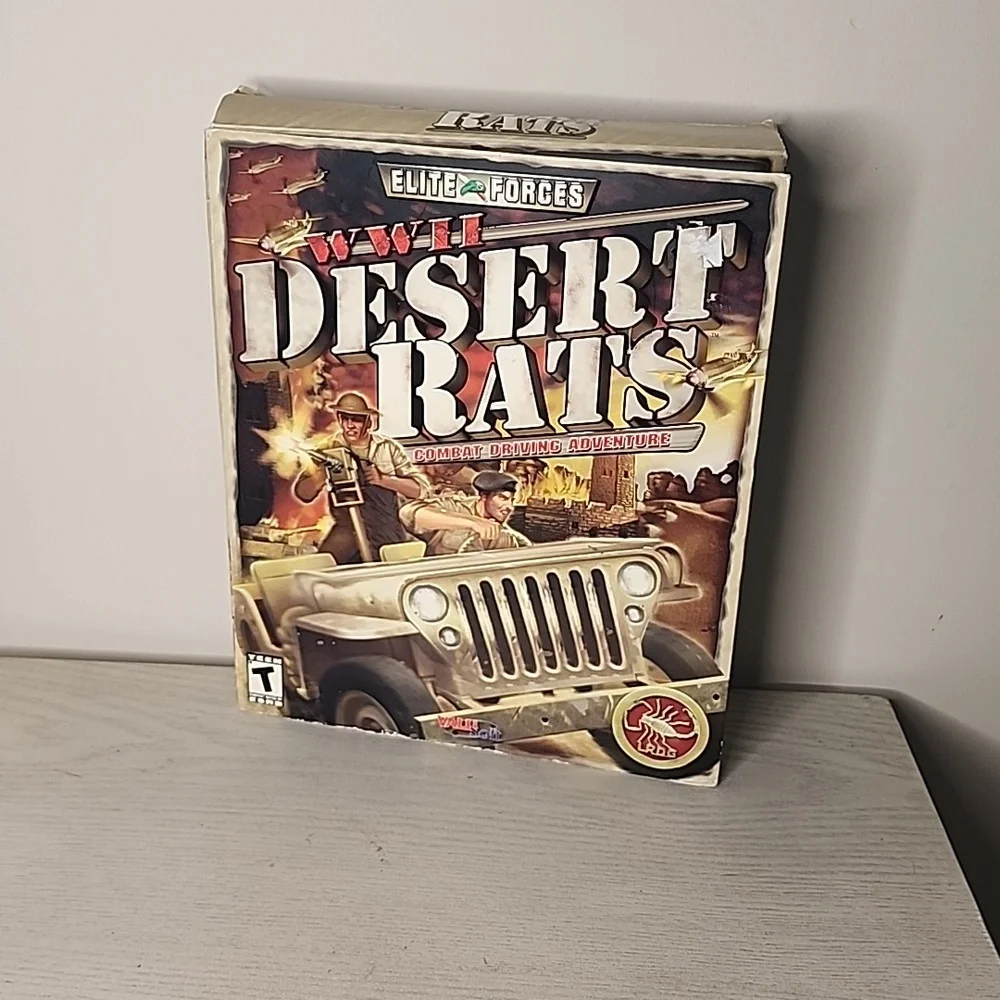 Elite Forces WW2‎ Desert Rats PC game Combat Driving Adventure